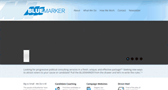Desktop Screenshot of bigbluemarker.com